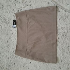 Pinstriped Bodycon Gray Express Miniskirt Size 6